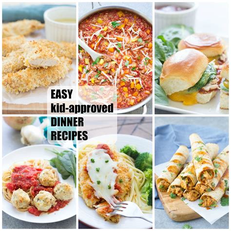 10 Easy and Delicious Kid-Friendly Dinner Recipes from Kidspot